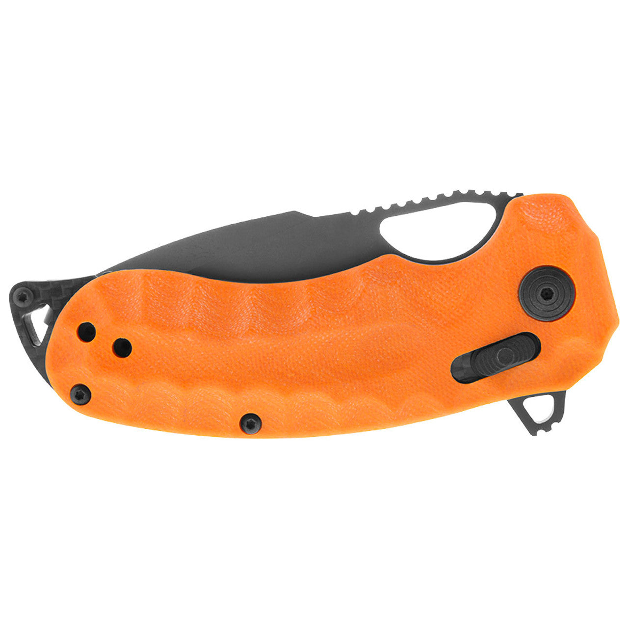 SOG Kiku XR LTE - Blaze Orange G10 + Carbon