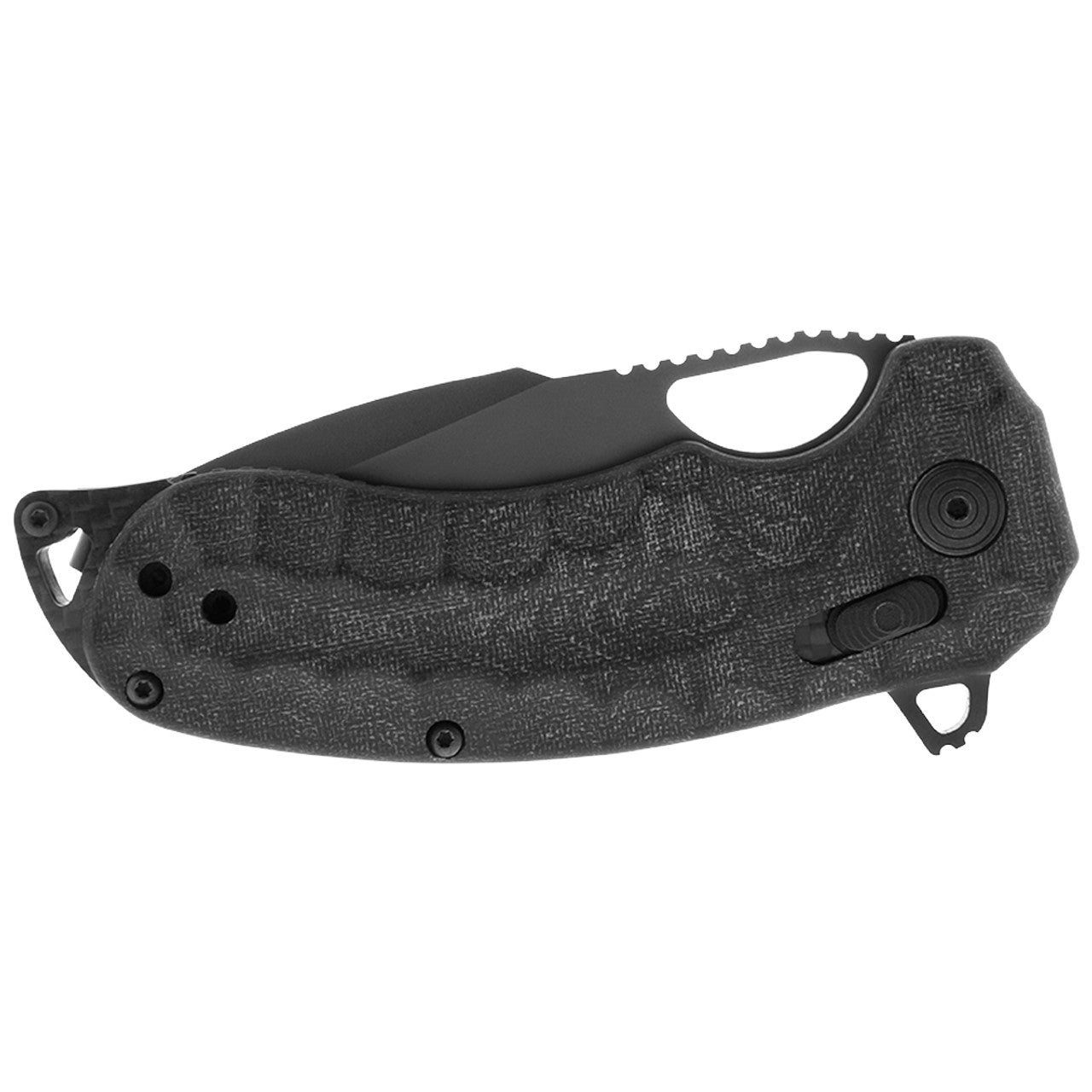 SOG Kiku XR LTE - Blackout Micarta, Outdoor Use Folding Knife