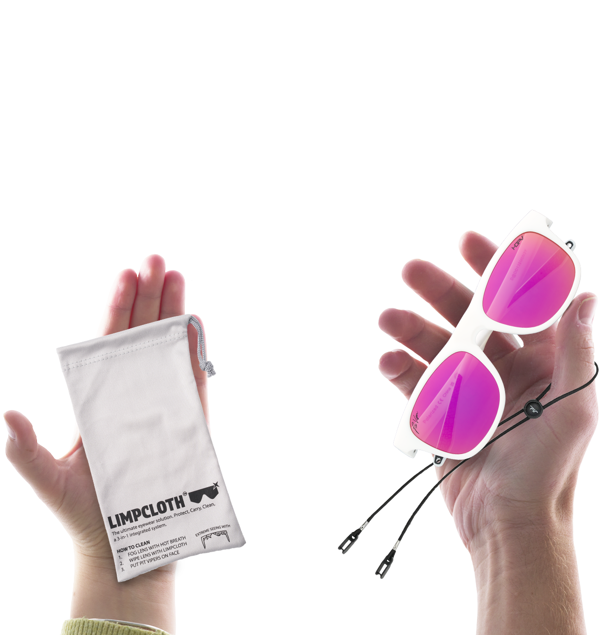 Pit Viper - The Miami Nights Highball, HDPV Polarized Pink