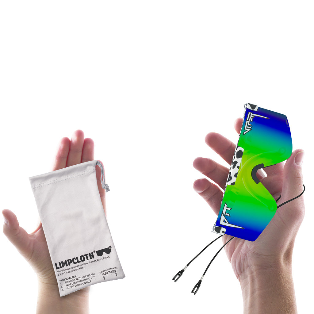 Pit Viper - The Cowabunga Original, HDPV Polarized Blue-Green, Size Narrow