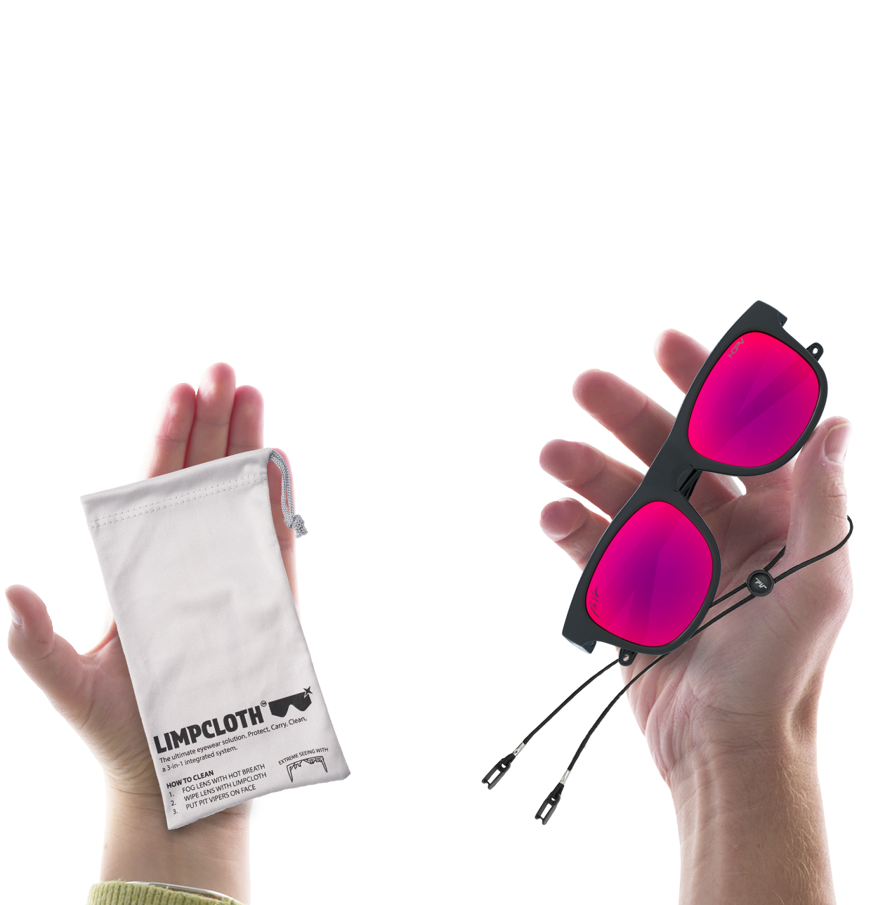 Pit Viper - The Exec Highball, HDPV Polarized Red