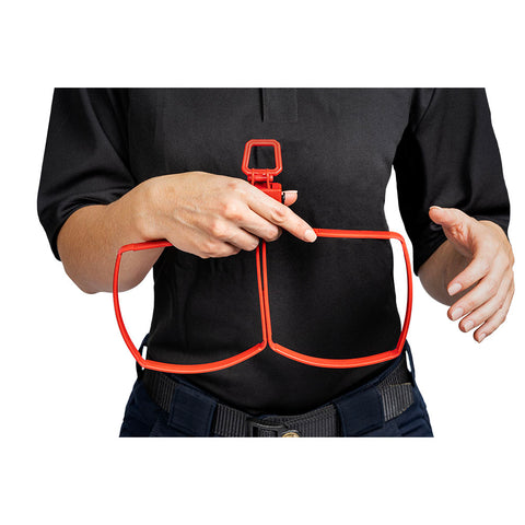 ASP Training Tri-Fold Restraints, Red (10-Pak)