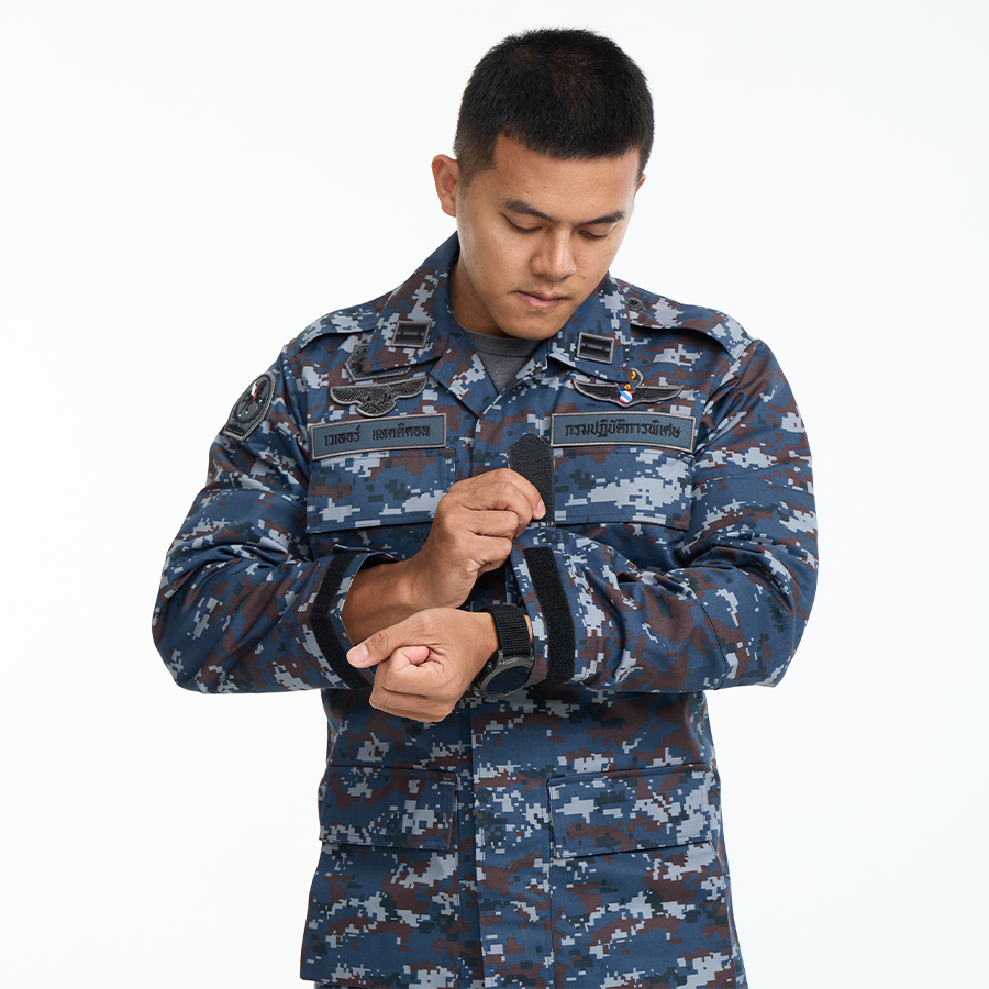 เสื้อทหาร VALOR PX - Native BDU Shirt เสื้อชุดฝึกลายพราง ทหารอากาศ RTAF