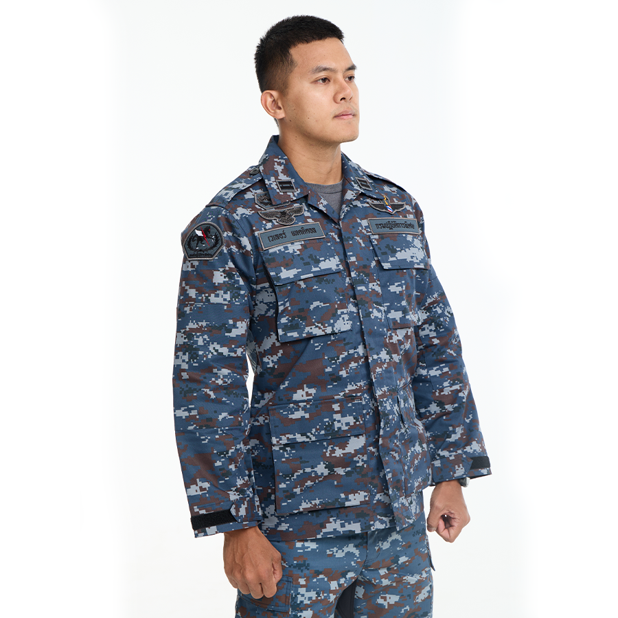 เสื้อทหาร VALOR PX - Native BDU Shirt เสื้อชุดฝึกลายพราง ทหารอากาศ RTAF