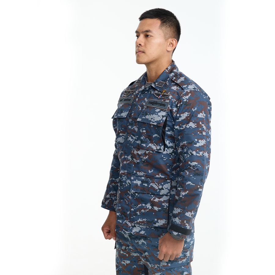 เสื้อทหาร VALOR PX - Native BDU Shirt เสื้อชุดฝึกลายพราง ทหารอากาศ RTAF