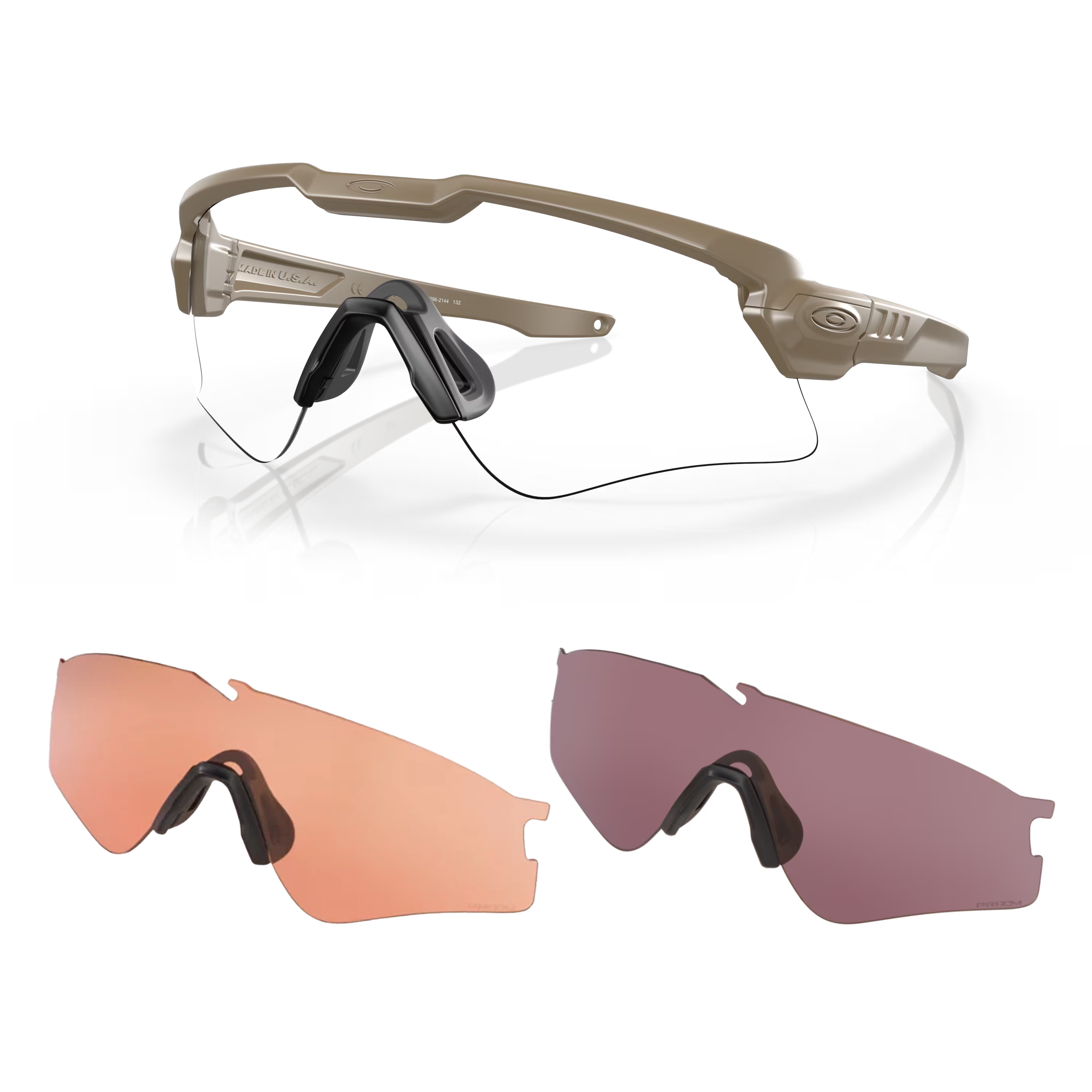 OAKLEY SI ชุดแว่นตามาตรฐาน สากล แว่นตา กันแดดกันสะเก็ด
