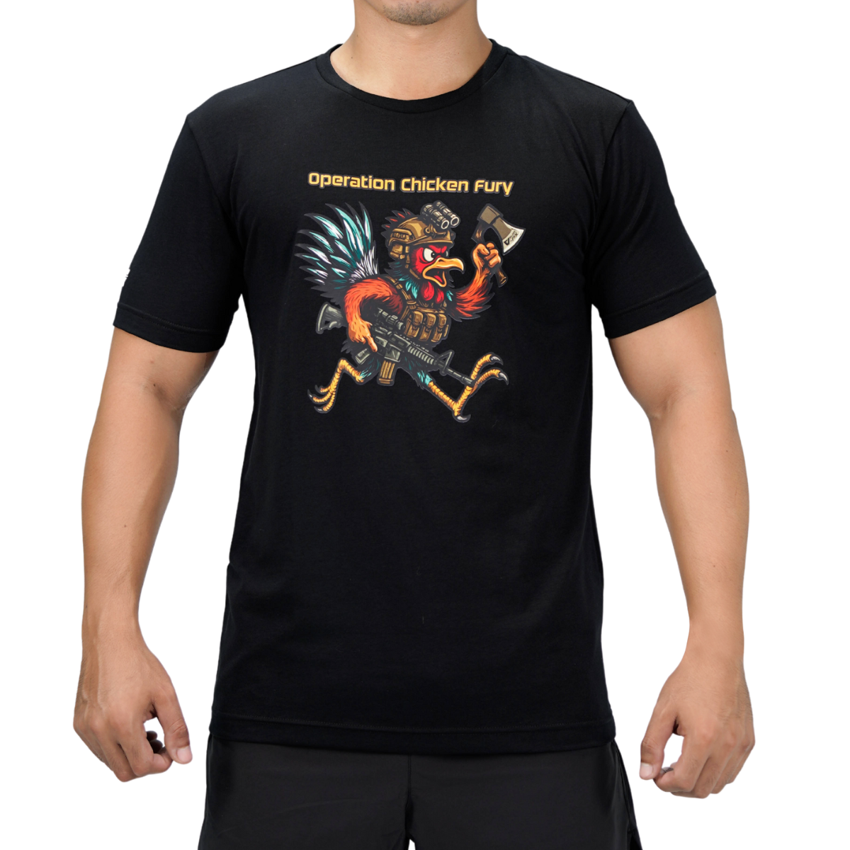 เสื้อยืดสกรีนลาย VALOR PX -  Operation Chicken Fury T-Shirt เสื้อใส่เที่ยว ลายกราฟิก