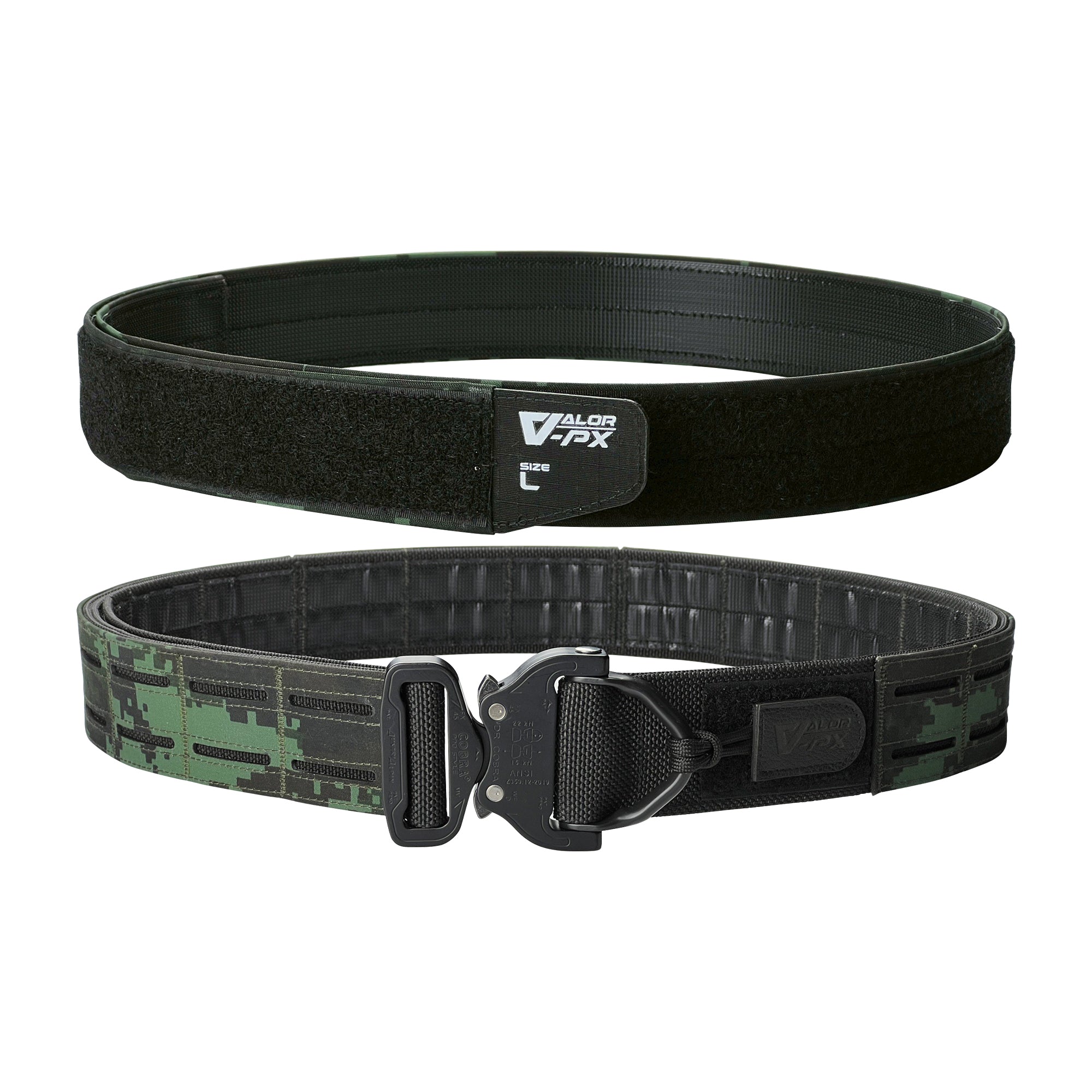 เข็มขัดสนาม VALOR PX - Operator Belt With Cobra D-Ring