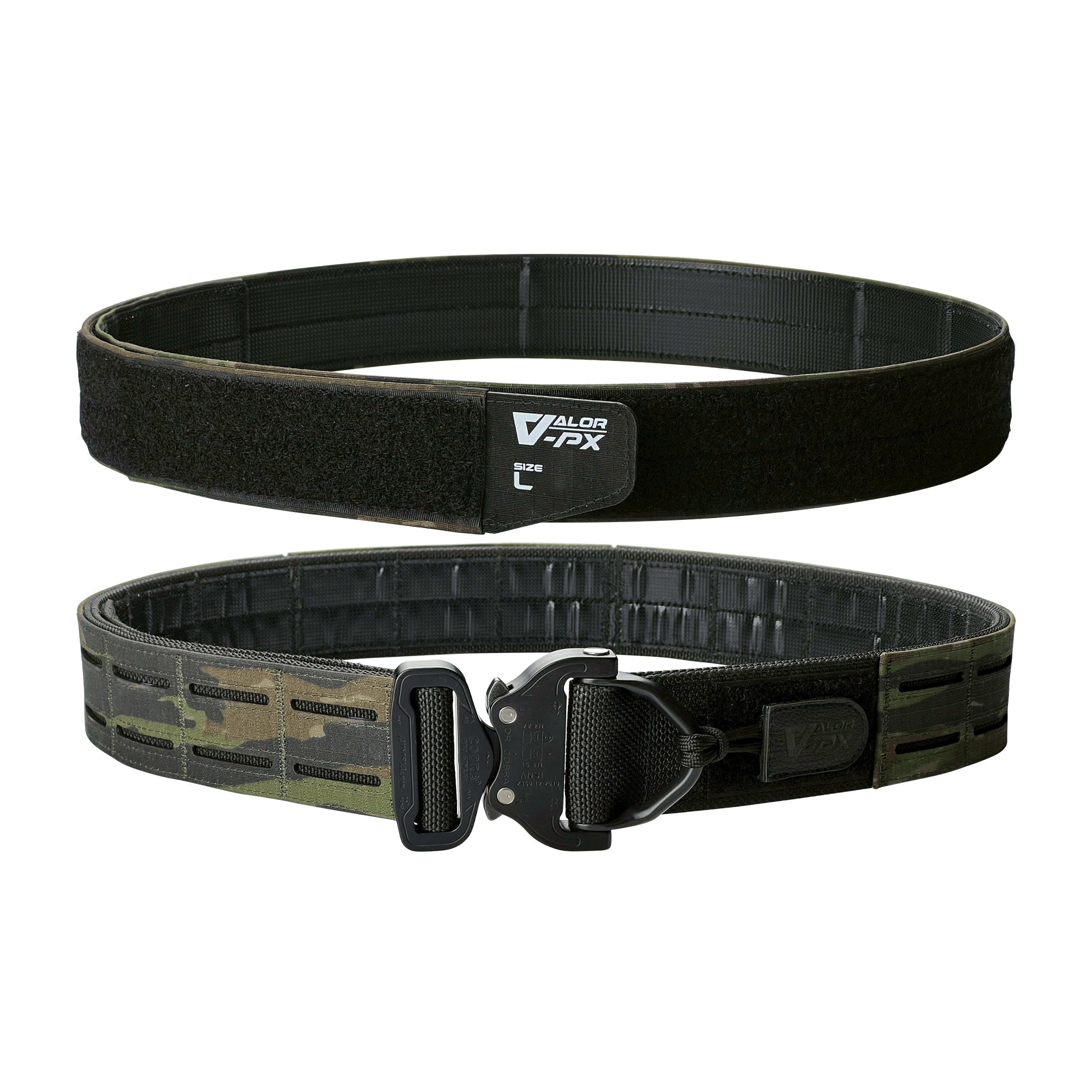 เข็มขัดยุทธวิธี VALOR PX - Operator Belt With Cobra D-Ring เข็มขัดสนาม เข็มขัดทหาร