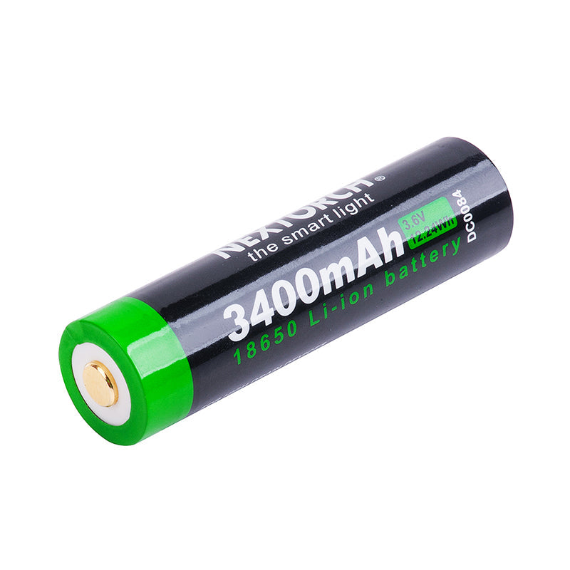Nextorch Li-ion Battery Type-C 18650 3400mAh