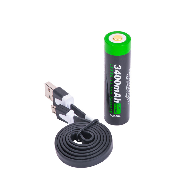 Nextorch Li-ion Battery Type-C 18650 3400mAh