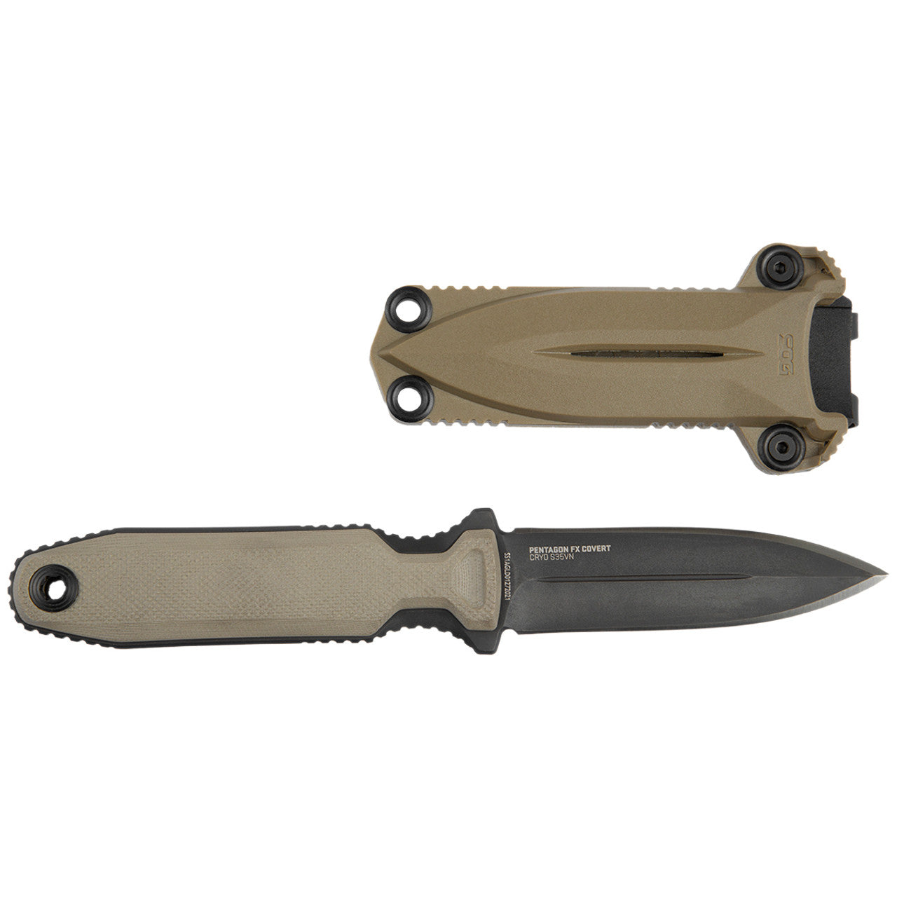 SOG Pentagon FX Covert, FDE Knives