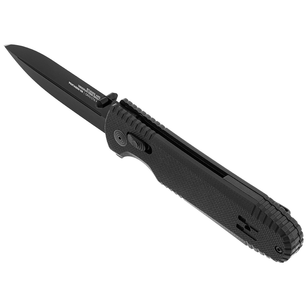 SOG Pentagon XR - Blackout, Professional Use Folding Knife
