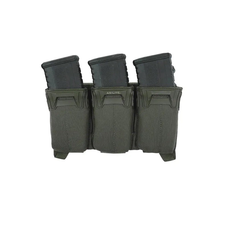 AGILITE - Pincer Placard Multi-Caliber Triple Mag Pouch