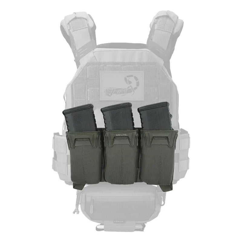 Agilite Pincer Placard Multi-Caliber Triple Mag Pouch