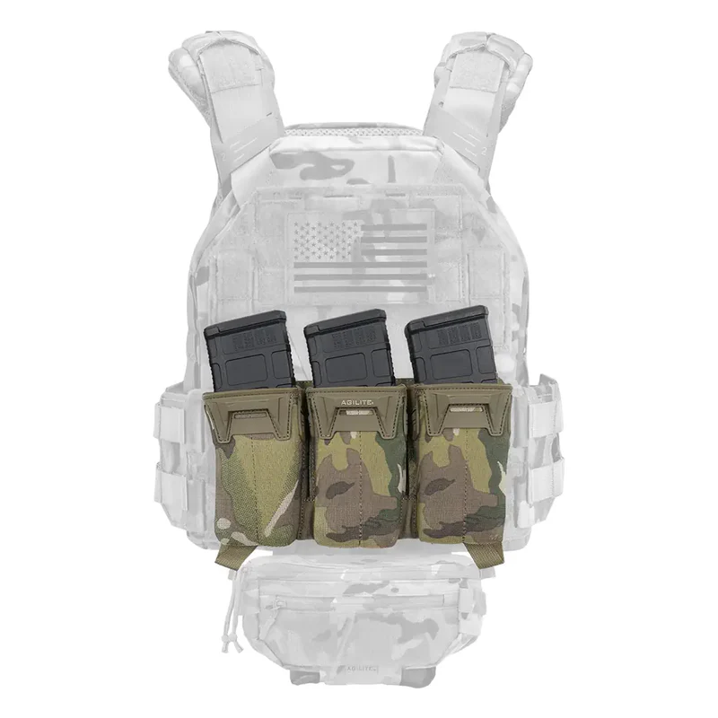 Agilite Pincer Placard Multi-Caliber Triple Mag Pouch