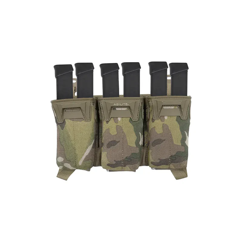 Agilite Pincer Placard Multi-Caliber Triple Mag Pouch
