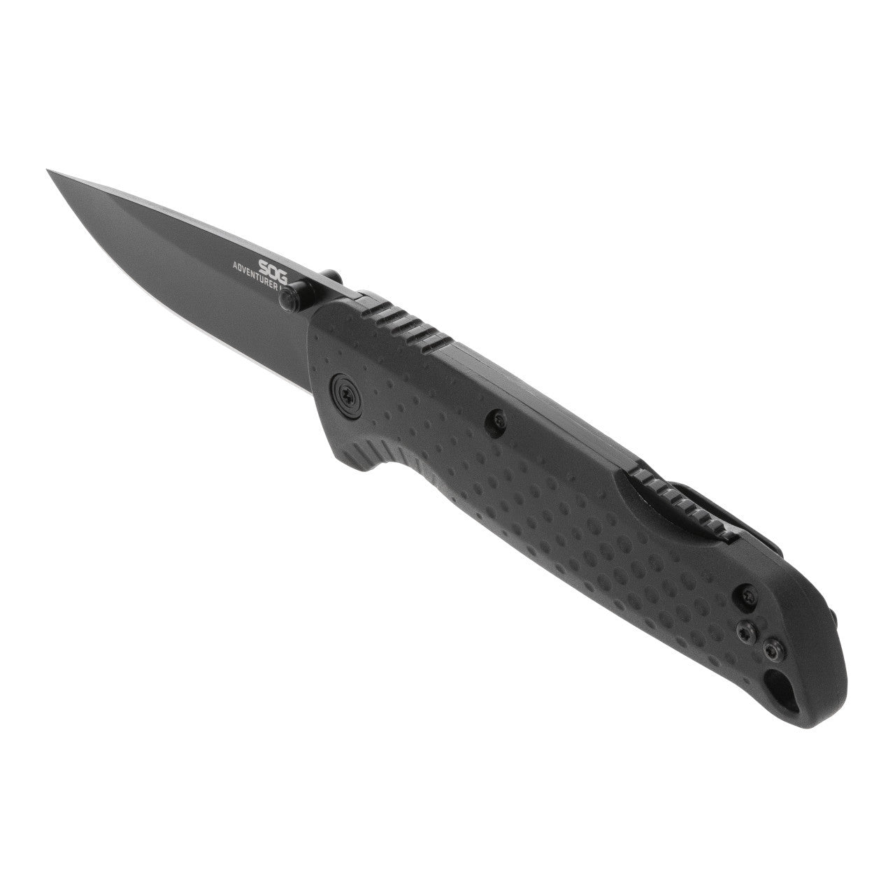SOG Adventurer LB - Blackout, Outdoor Use Folding Knife