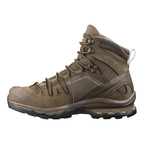 รองเท้าเดินป่า หุ้มข้อ กันน้ำ Salomon Quest 4D GTX Forces 2 EN