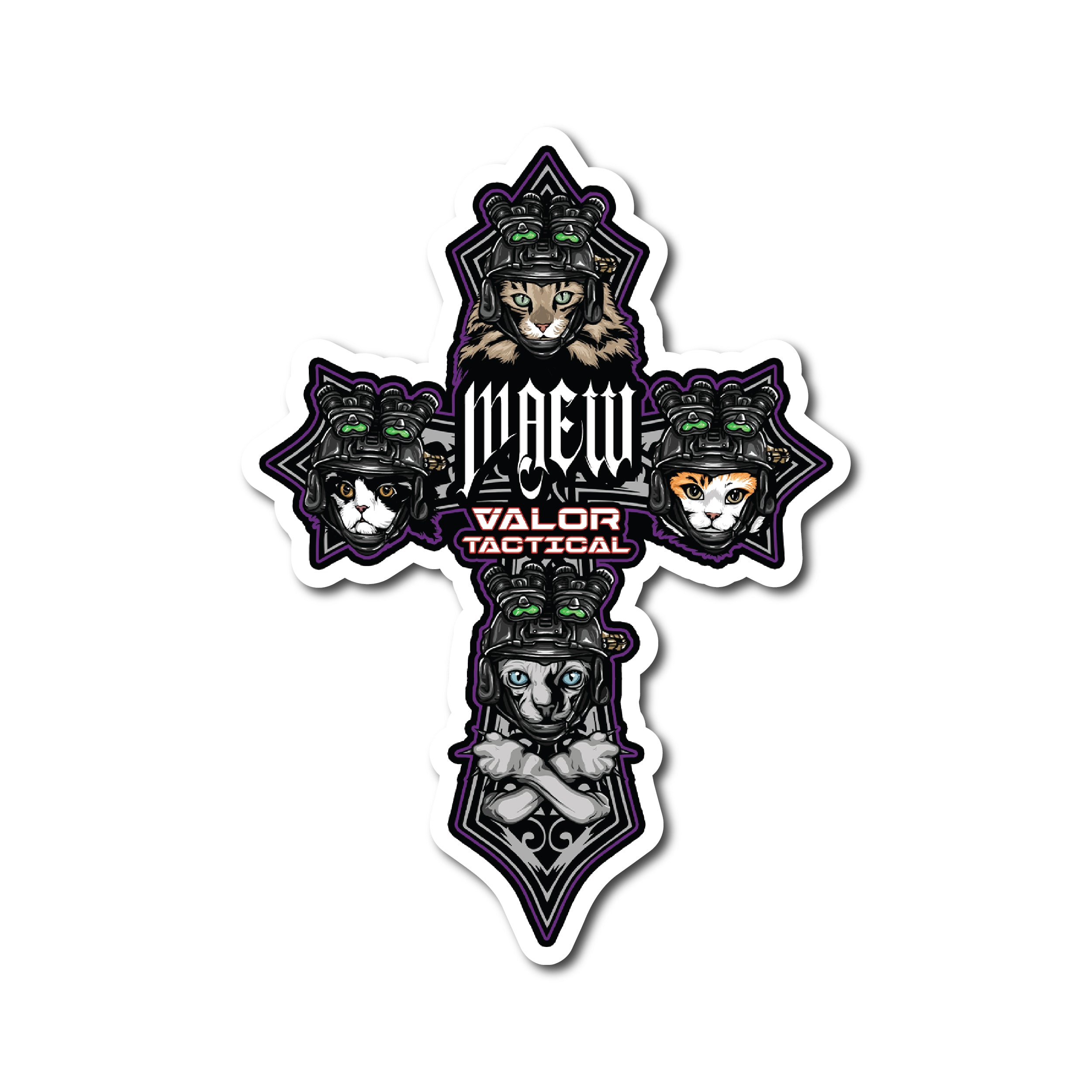 สติกเกอร์ VALOR PX - Tactical Stickers สติกเกอร์ลายกราฟฟิค พิเศษ