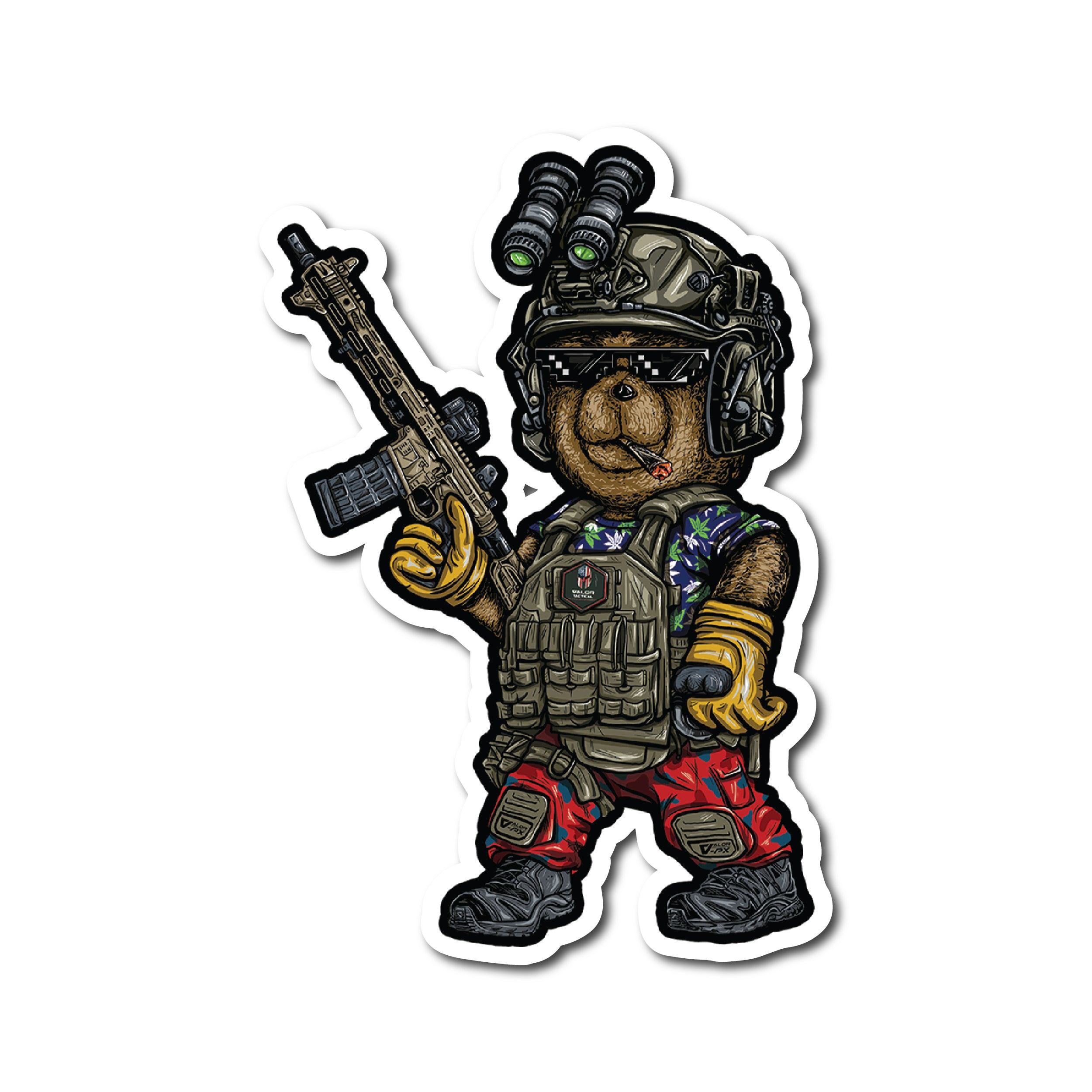 สติกเกอร์ VALOR PX - Tactical Stickers สติกเกอร์ลายกราฟฟิค พิเศษ