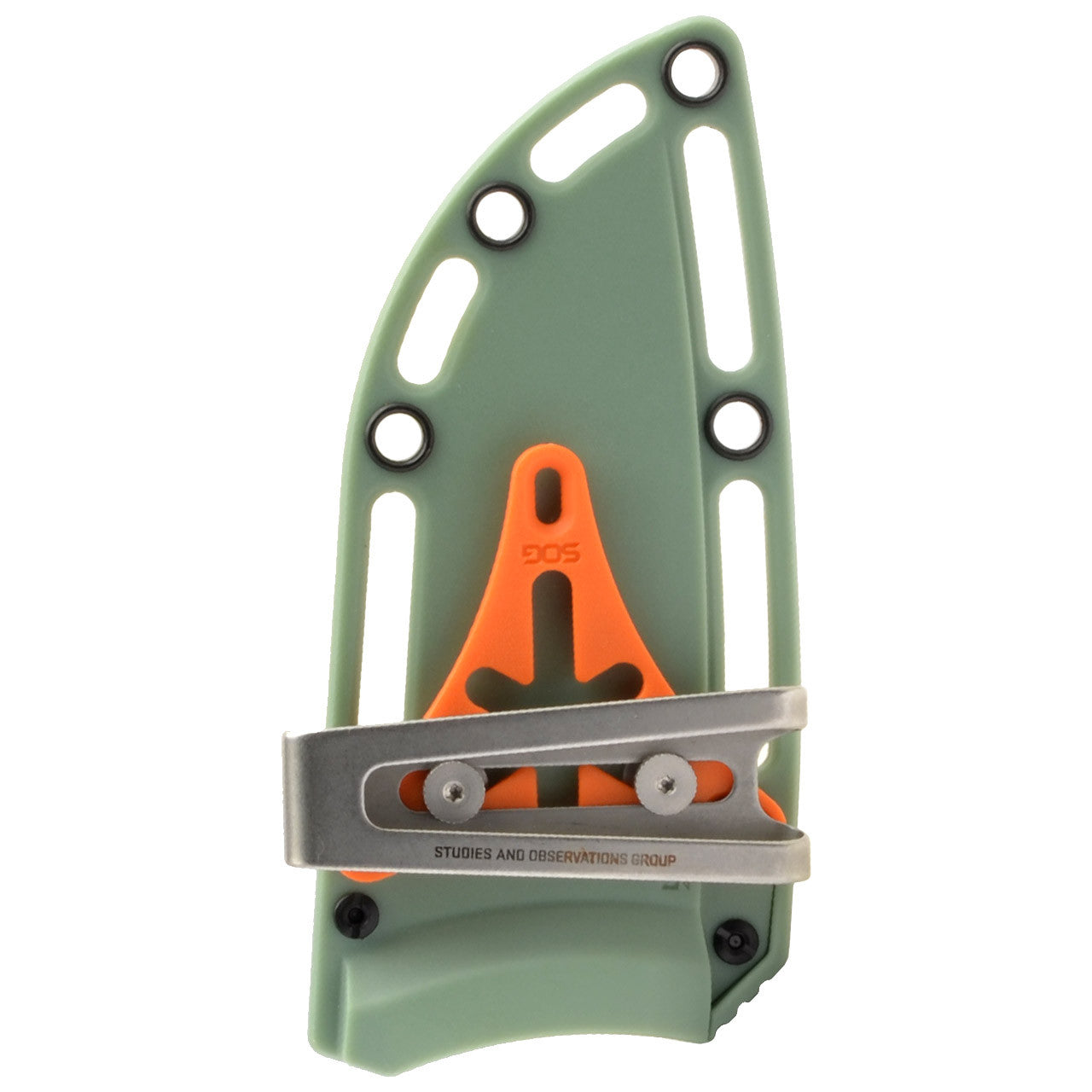 SOG Tellus FX - Olive Drab, Outdoor Use Fixed Blade Knife