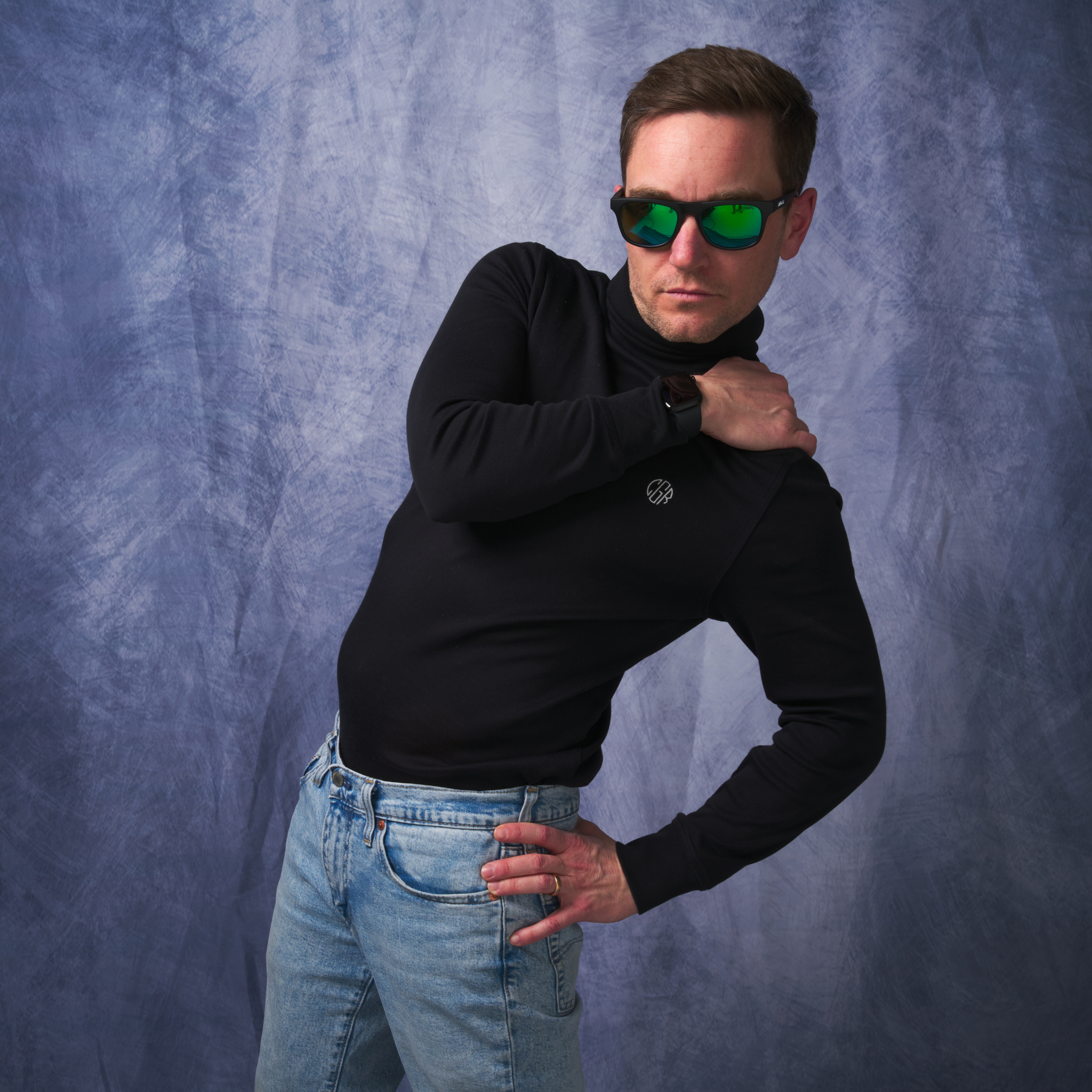 Pit Viper - The Bio Exec Highball, HDPV Polarized Blue-Green