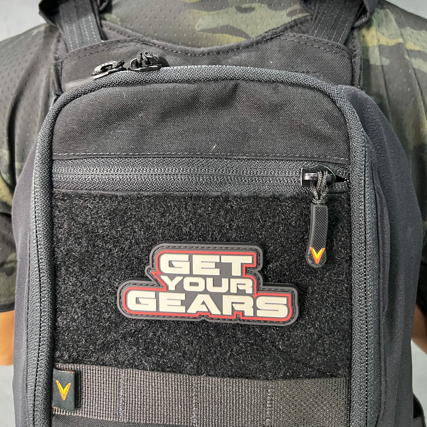 แพทซ์เวลโคร VALOR PX - PVC Patches Get your Gear Original Logo อาร์มพีวีซี ติดแขน