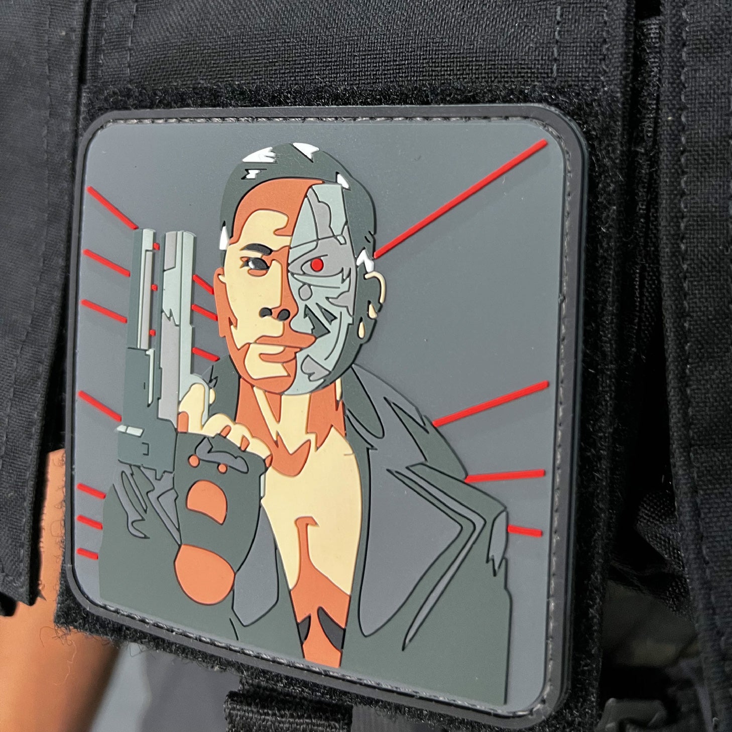 แพทซ์เวลโคร VALOR PX - PVC Patches จอมพล ป. T800 สี่เหลี่ยม - Valor Story อาร์มพีวีซี ติดแขน