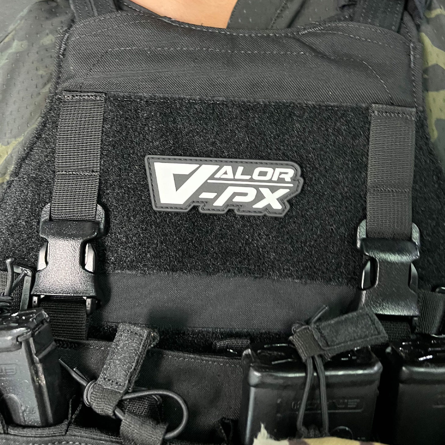 แพทซ์เวลโคร VALOR PX - PVC Patches VALOR PX Original Logo อาร์มพีวีซี ติดแขน