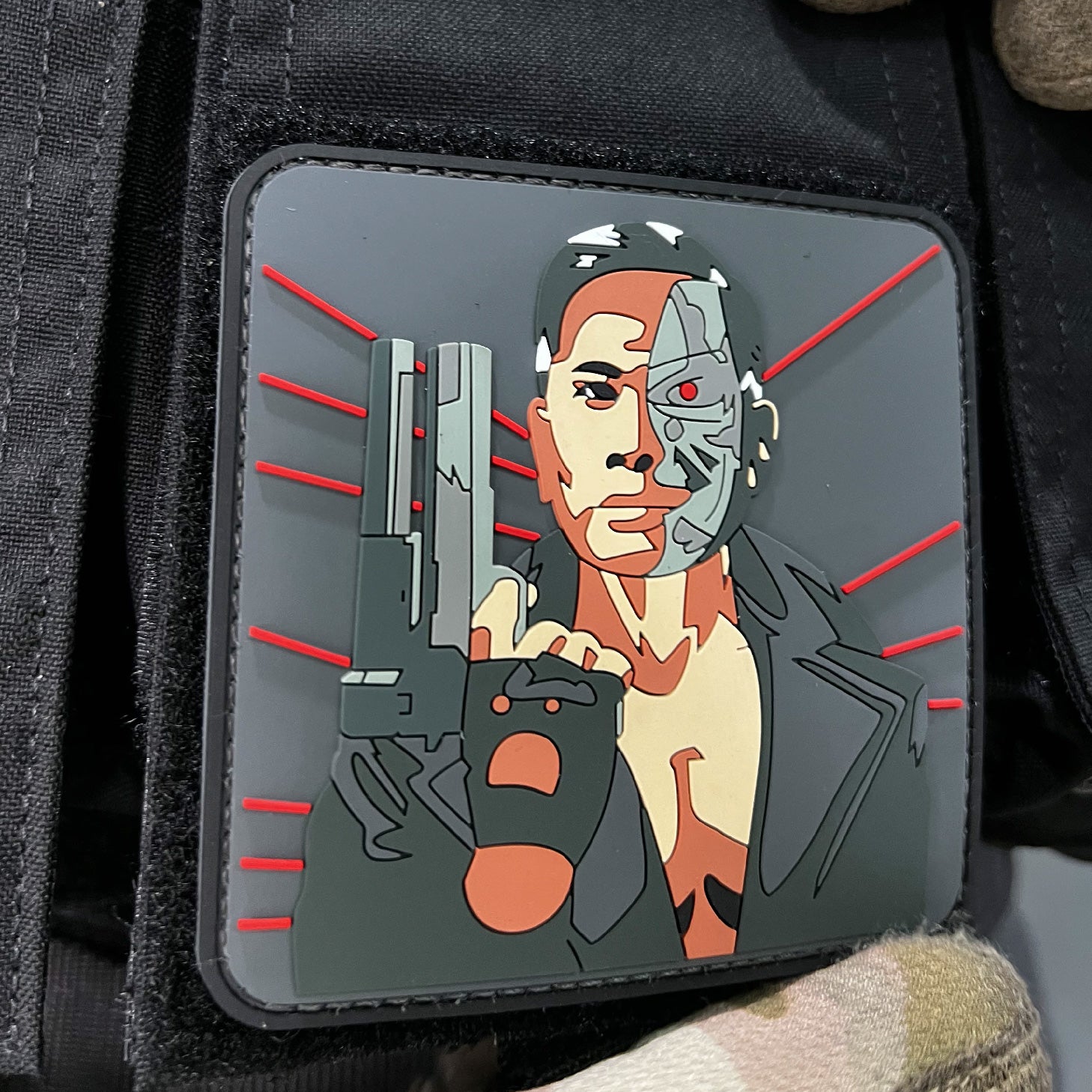 แพทซ์เวลโคร VALOR PX - PVC Patches จอมพล ป. T800 สี่เหลี่ยม - Valor Story อาร์มพีวีซี ติดแขน