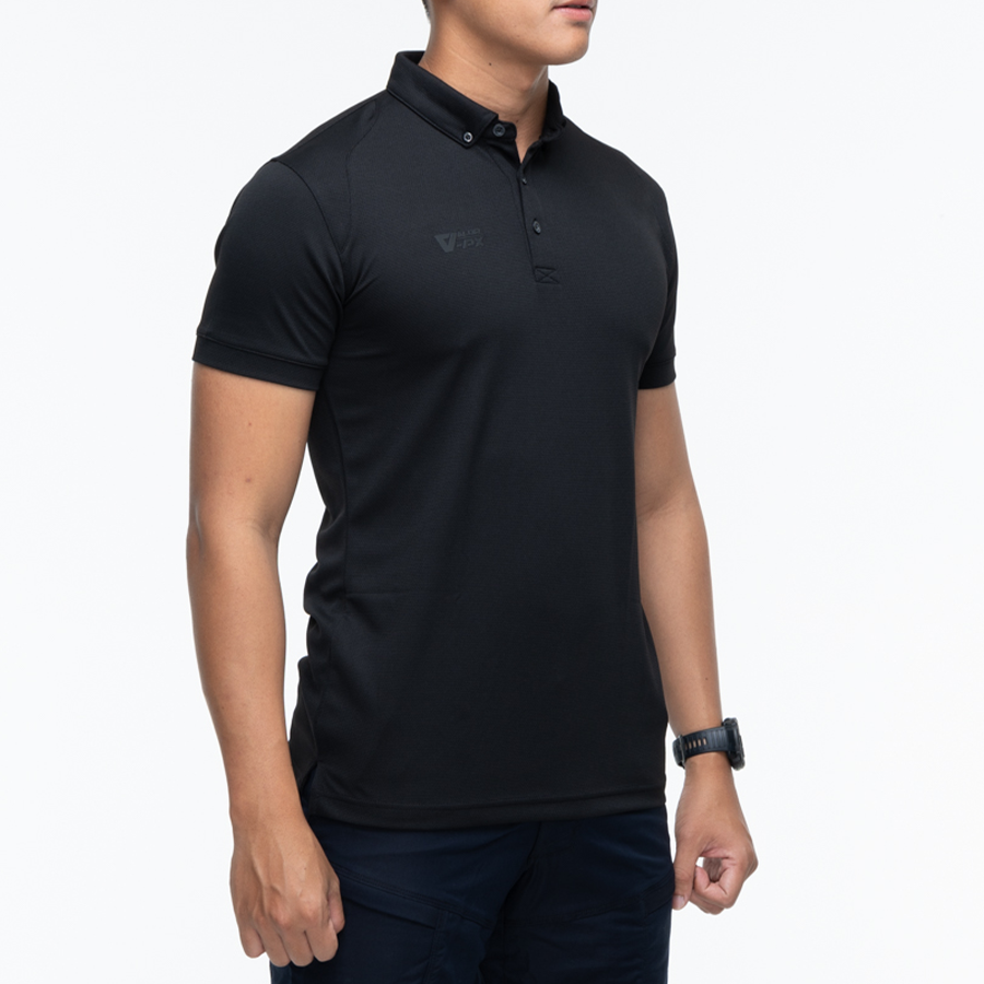 เสื้อโปโล VALOR PX - Proper Polo Shirts (Hiden 3D Screen Logo) เสื้อโปโลแขนสั้น ใส่สบาย