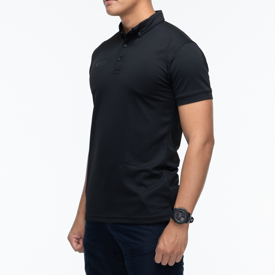 เสื้อโปโล VALOR PX - Proper Polo Shirts (Hiden 3D Screen Logo) เสื้อโปโลแขนสั้น ใส่สบาย