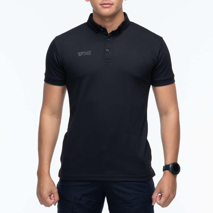 เสื้อโปโล VALOR PX - Proper Polo Shirts (Hiden 3D Screen Logo) เสื้อโปโลแขนสั้น ใส่สบาย