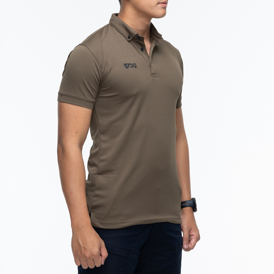 เสื้อโปโล VALOR PX - Proper Polo Shirts (Hiden 3D Screen Logo) เสื้อโปโลแขนสั้น ใส่สบาย