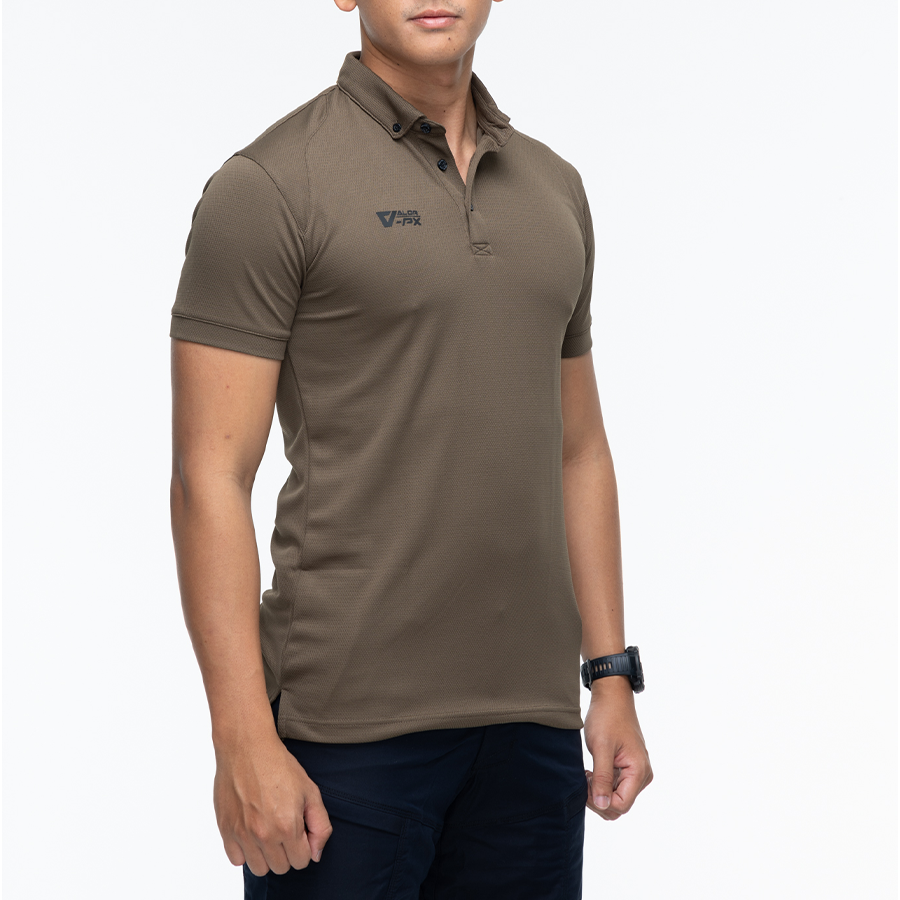 เสื้อโปโล VALOR PX - Proper Polo Shirts (Hiden 3D Screen Logo) เสื้อโปโลแขนสั้น ใส่สบาย