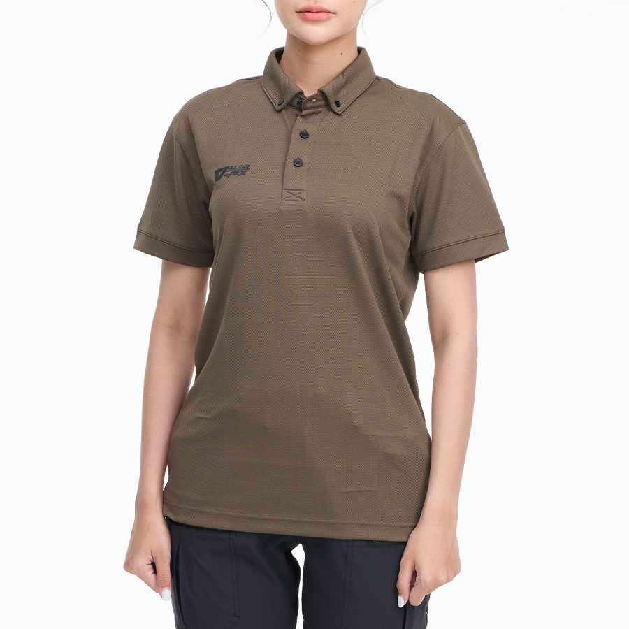 เสื้อโปโล VALOR PX - Proper Polo Shirts (Hiden 3D Screen Logo) เสื้อโปโลแขนสั้น ใส่สบาย