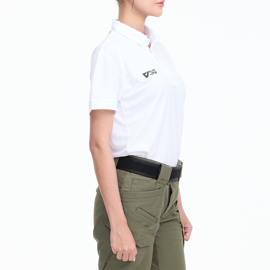 เสื้อโปโล VALOR PX - Proper Polo Shirts (Hiden 3D Screen Logo) เสื้อโปโลแขนสั้น ใส่สบาย