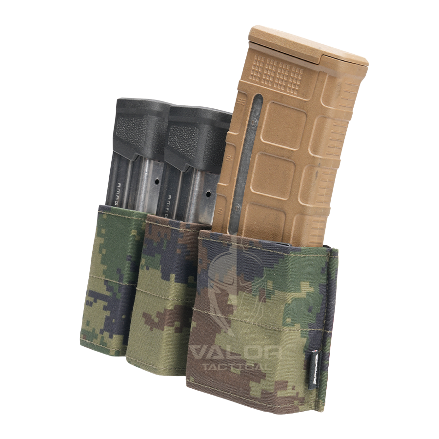 ซองแม็กกาซีน 3 ช่อง VALOR PX - Velox Magazine Pouch 9MM DB x M4 5.56