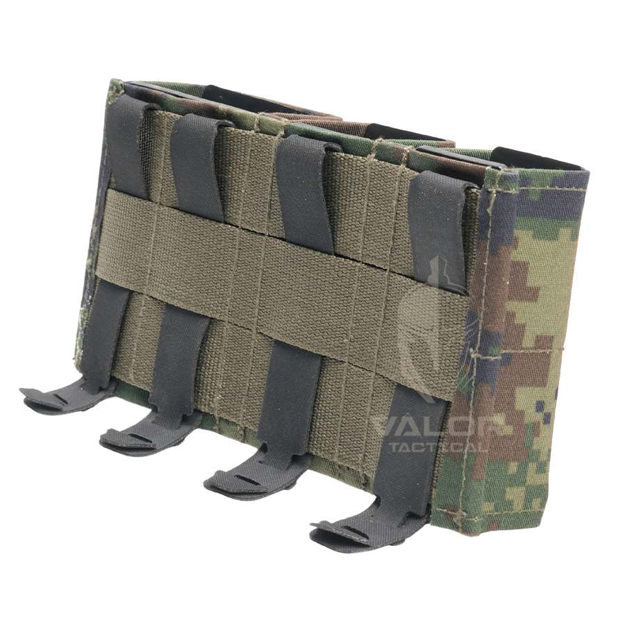ซองแม็กกาซีน 3 ช่อง VALOR PX - Velox Magazine Pouch 9MM DB x M4 5.56