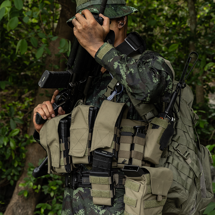 เชสริกต์ VALOR PX - Assault Split-front Chest Rig Full Set สายเก่ง สายโย่งบ่า ครบชุด