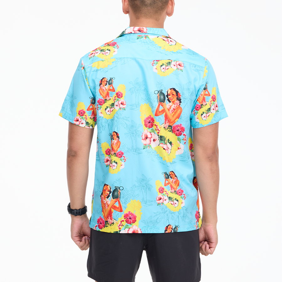 เสื้อฮาวาย VALOR PX - Girl Bomb Hawaii Shirts