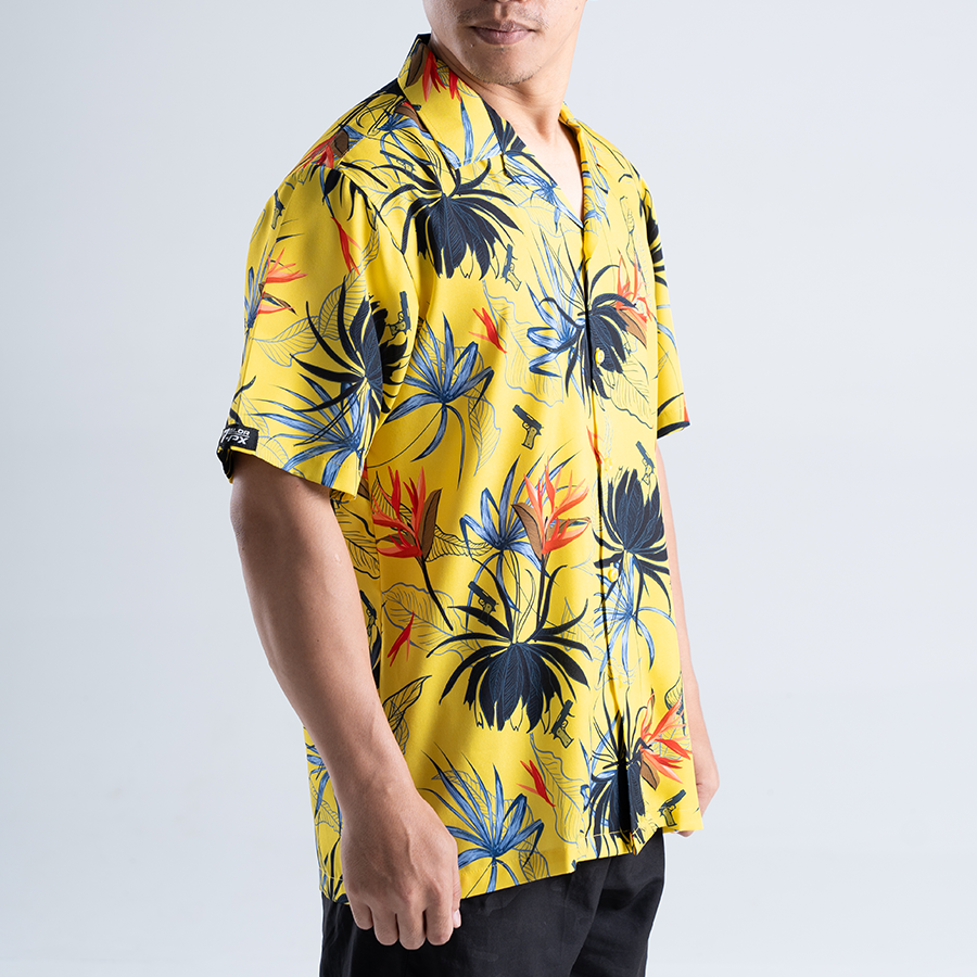 เสื้อฮาวาย VALOR PX - Gun Flower Hawaii Shirts
