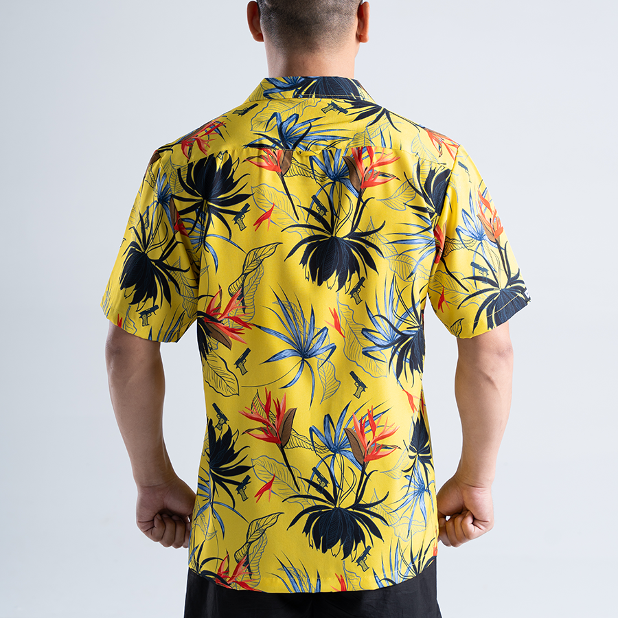 เสื้อฮาวาย VALOR PX - Gun Flower Hawaii Shirts