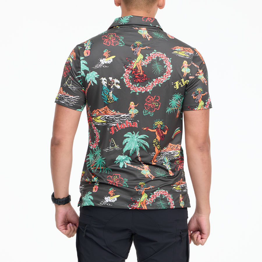 เสื้อโปโลฮาวาย VALOR PX - Aloha Vibe Polo Hawaii Shirts
