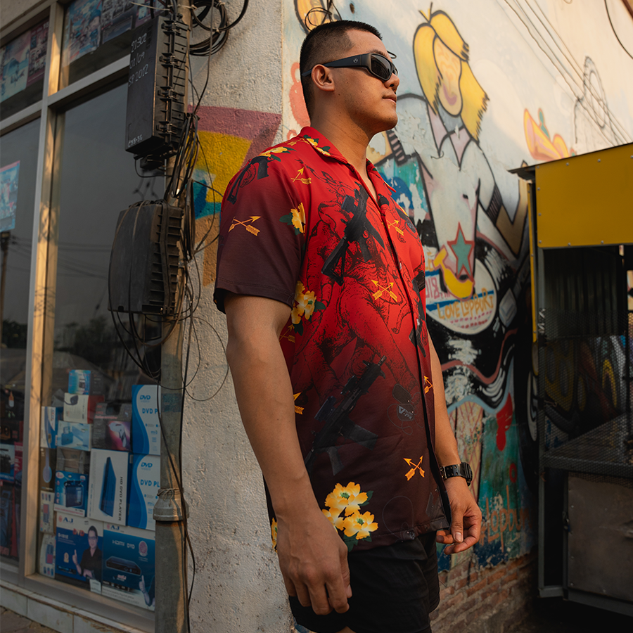 เสื้อฮาวาย VALOR PX - เอราวัณ M5 Hawaii Shirt