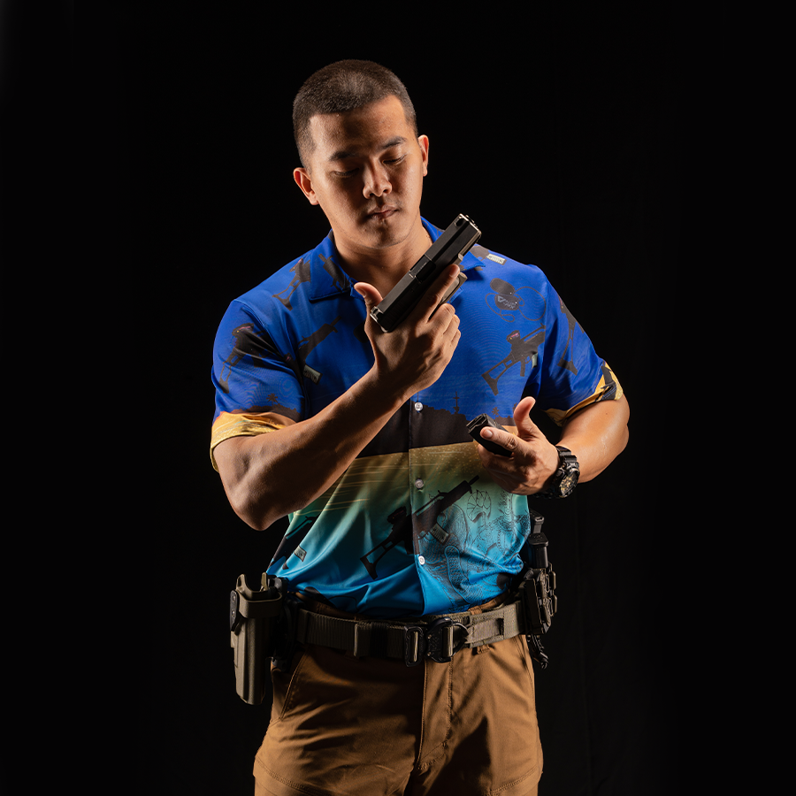 เสื้อฮาวาย VALOR PX - มัจฉานุจู่โจม Hawaii Shirt