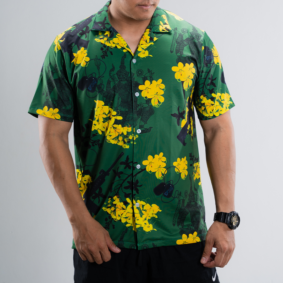 เสื้อฮาวาย VALOR PX - ทศกันฐ์ลั่นไก Hawaii Shirt