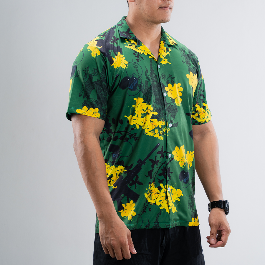 เสื้อฮาวาย VALOR PX - ทศกันฐ์ลั่นไก Hawaii Shirt