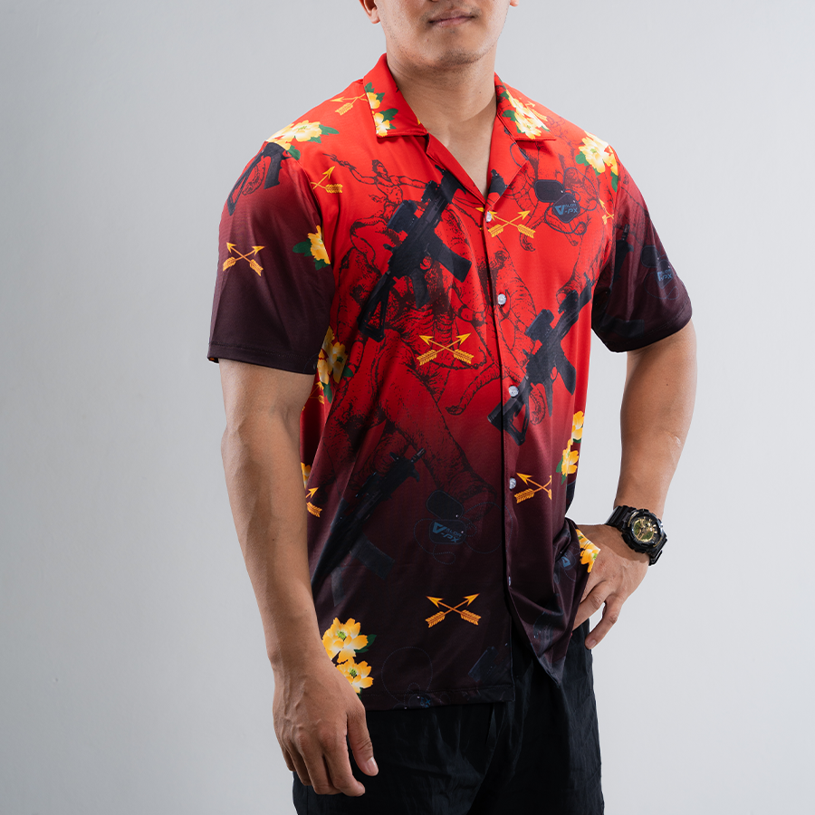 เสื้อฮาวาย VALOR PX - เอราวัณ M5 Hawaii Shirt